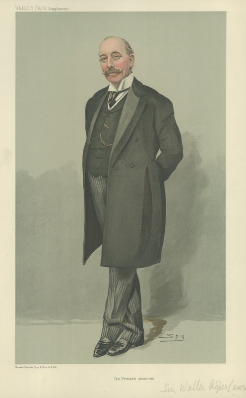 Sir Walter T. Lawrence autorstwa Leslie Matthew Ward