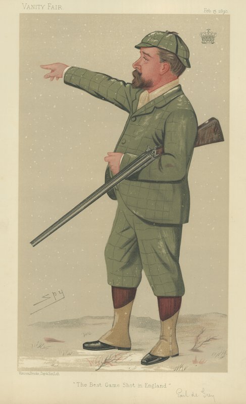 The Earl de Grey autorstwa Leslie Matthew Ward