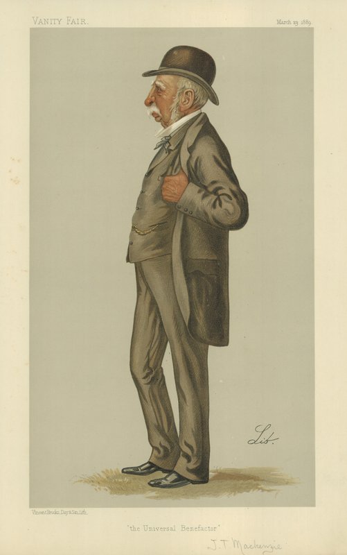 Pan JT Mackenzie z Kintail autorstwa Liborio Prosperi