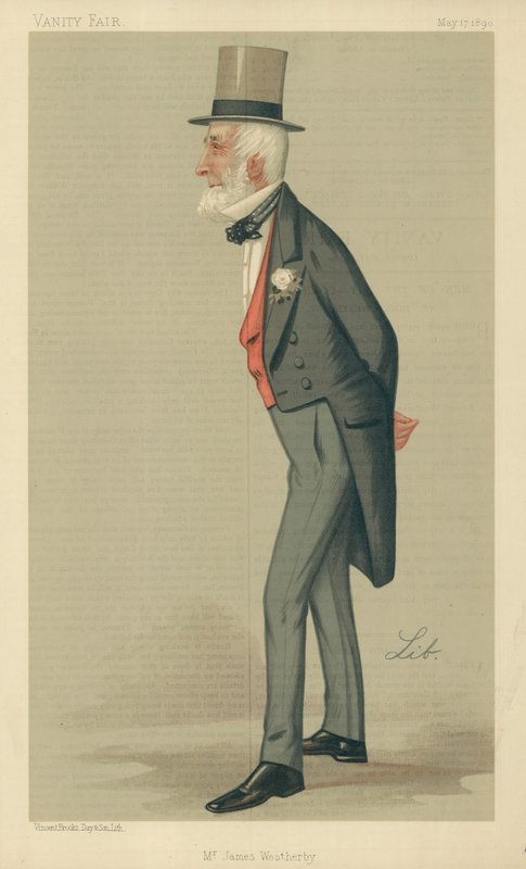 Pan James Weatherby autorstwa Liborio Prosperi