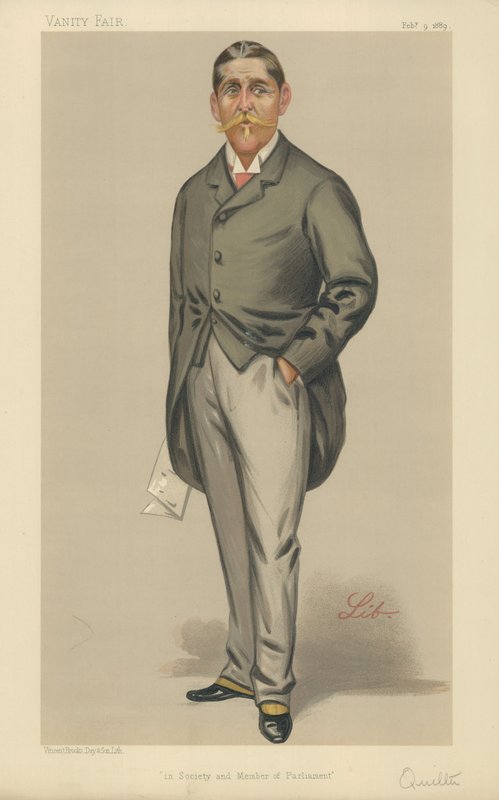 Pan William Cuthbert Quilter autorstwa Liborio Prosperi