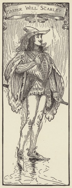 Mistrz Will Scarlet autorstwa Louis John Rhead