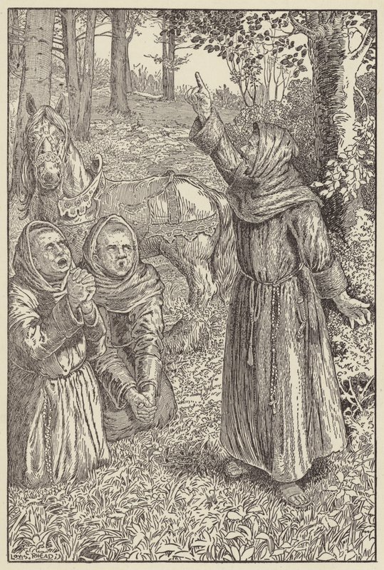 Módl się gorliwiej, zacytuję Robin autorstwa Louis John Rhead