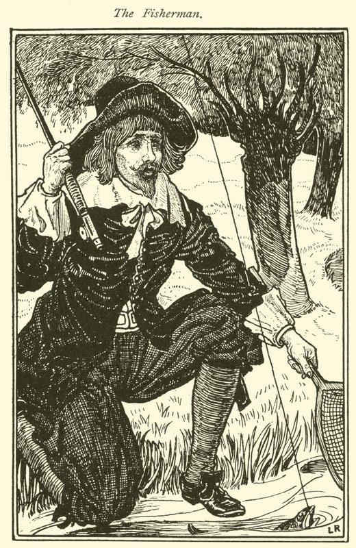 Rybak (grafika) autorstwa Louis John Rhead