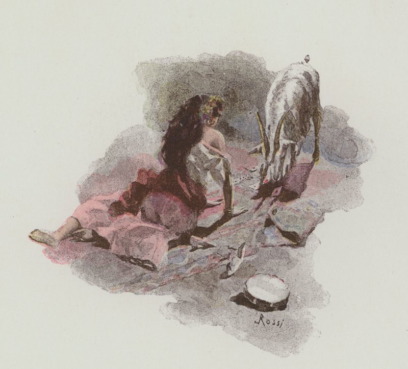 Ilustracja do Notre-Dame De Paris autorstwa Victora Hugo autorstwa Lucius Rossi
