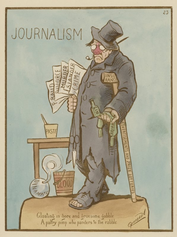 Dziennikarstwo autorstwa Martin Cynicus Anderson