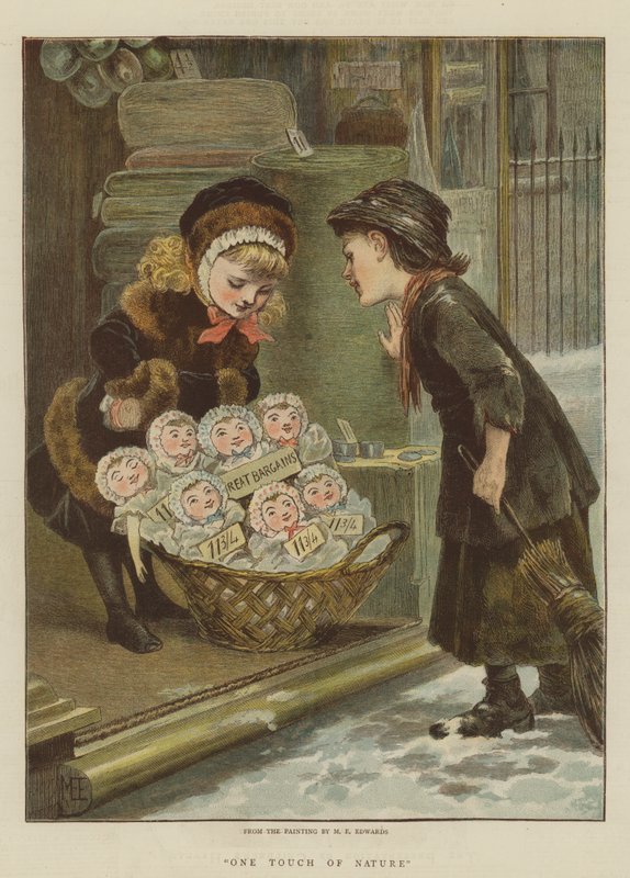 Jeden Dotyk Natury (chromolitho) autorstwa Mary Ellen Edwards