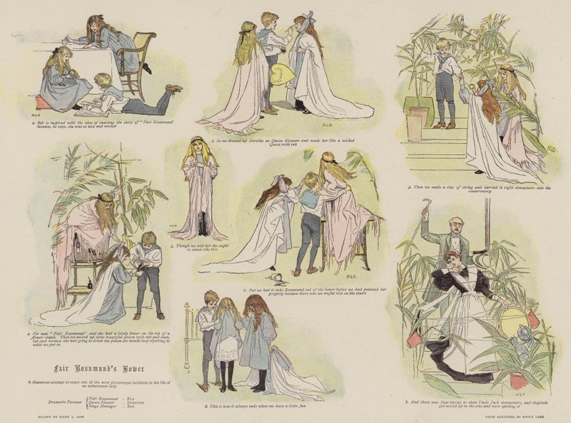 Fairy Altana Rosamundy (chromolitho) autorstwa Mary L. Gow
