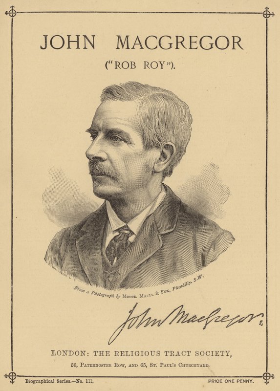 Portret Johna MacGregora autorstwa Maull and Fox