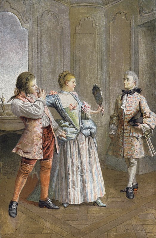 Lustro autorstwa Maurice Leloir