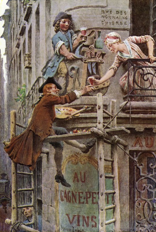 Malarz znaków autorstwa Maurice Leloir