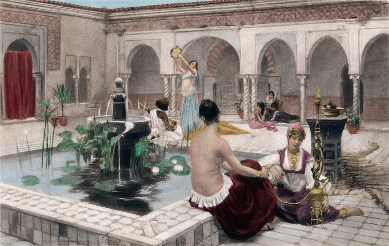 W haremie autorstwa Ferdinand Max Bredt