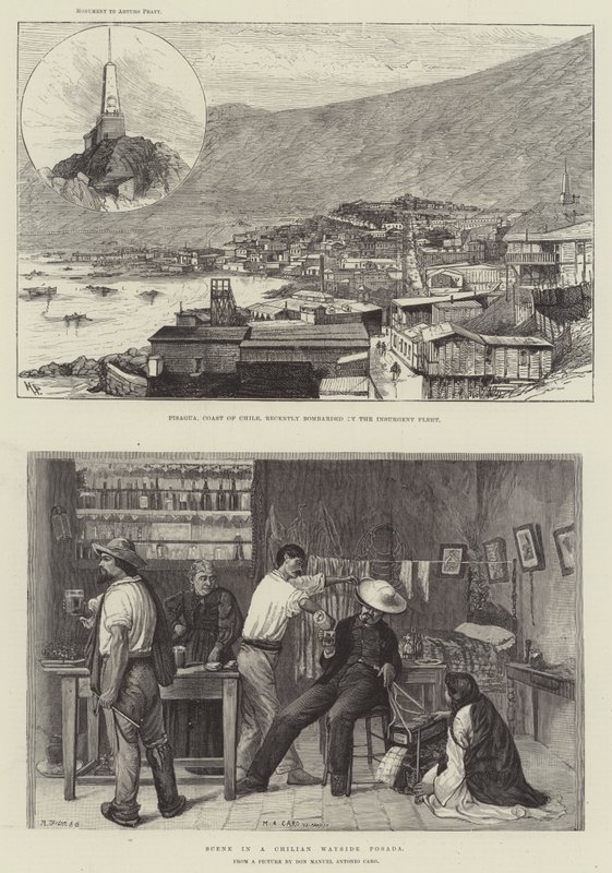 Szkice Chile autorstwa Melton Prior