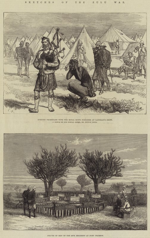 Szkice o wojnie zuluskiej autorstwa Melton Prior