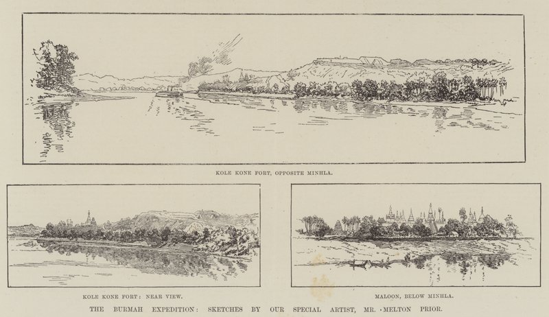 Wyprawa Birma autorstwa Melton Prior
