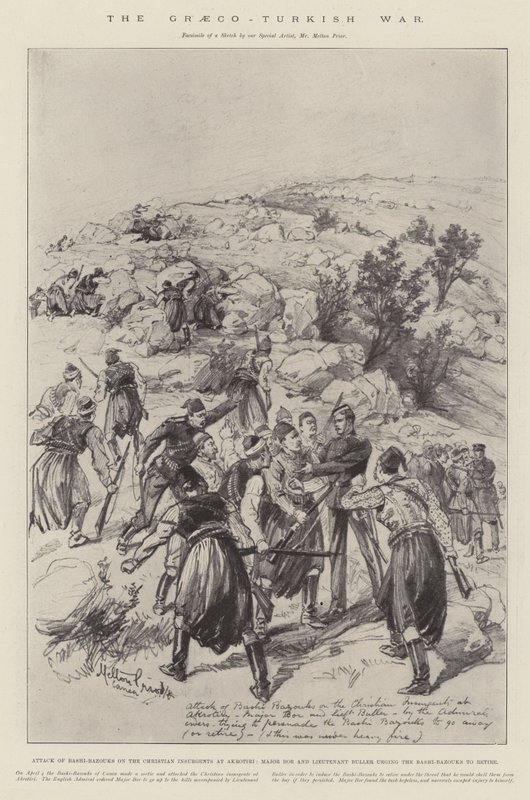 Wojna grecko-turecka autorstwa Melton Prior