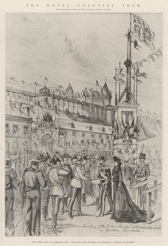 Królewska Wycieczka Kolonialna autorstwa Melton Prior