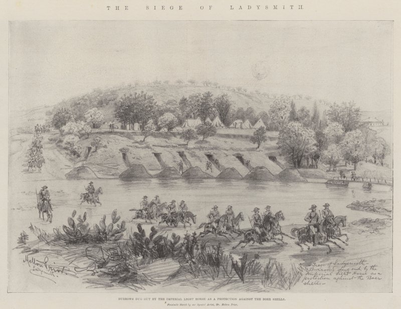 Oblężenie Ladysmith autorstwa Melton Prior