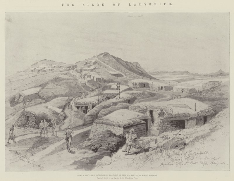 Oblężenie Ladysmith autorstwa Melton Prior