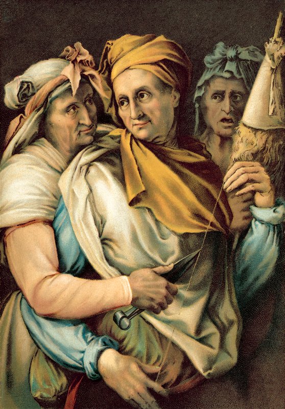 Le Parche (chromolitho) autorstwa Michelangelo Buonarroti