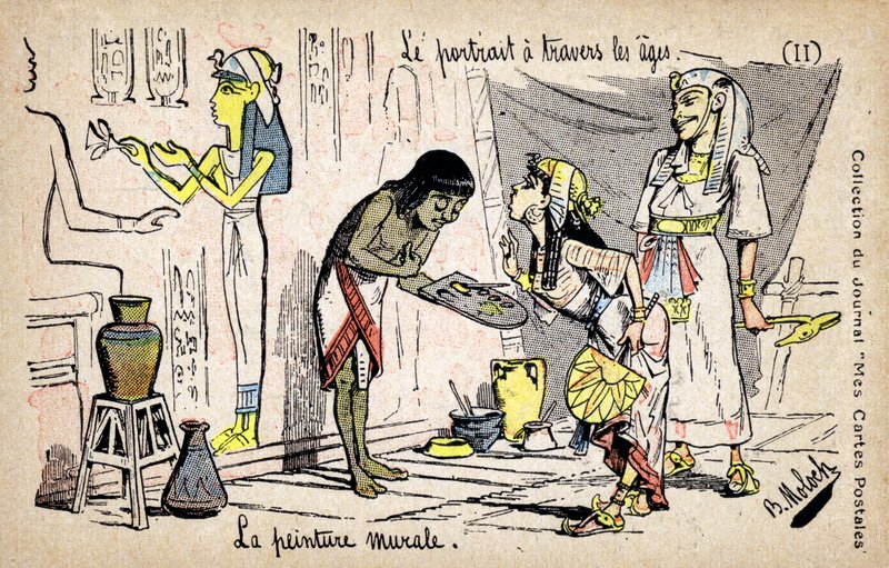 sztuka egipska autorstwa Moloch