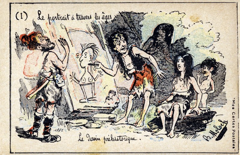 Sztuka prehistoryczna autorstwa Moloch