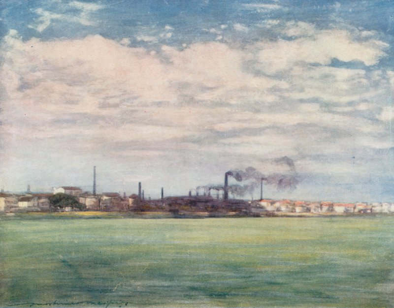 Na Sekwanie autorstwa Mortimer Ludington Menpes
