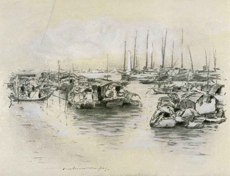 Na Żółtej Rzece autorstwa Mortimer Ludington Menpes