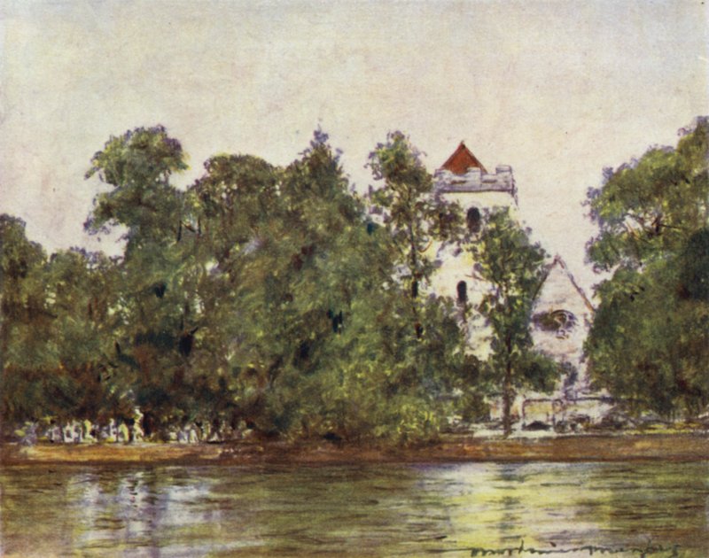 Kościół Biszama autorstwa Mortimer Ludington Menpes