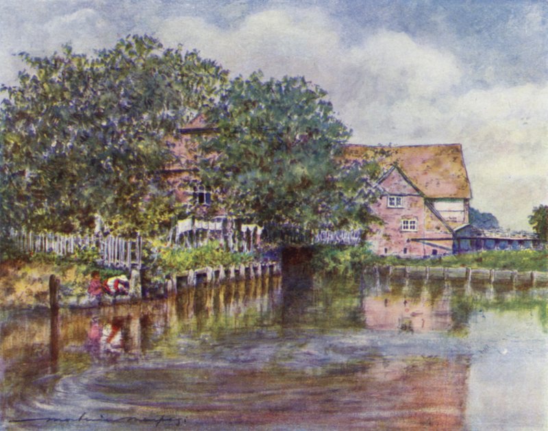 Młyn ul autorstwa Mortimer Ludington Menpes