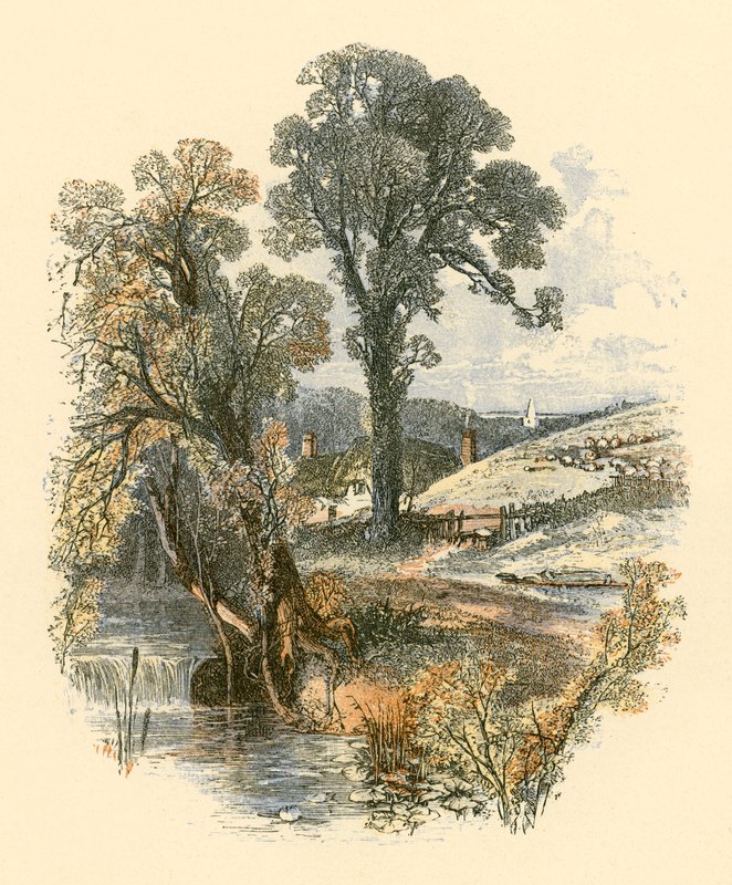 Piękno natury autorstwa Myles Birket Foster