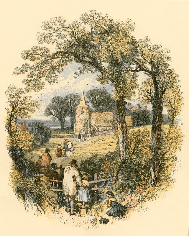 Sabathpolis autorstwa Myles Birket Foster