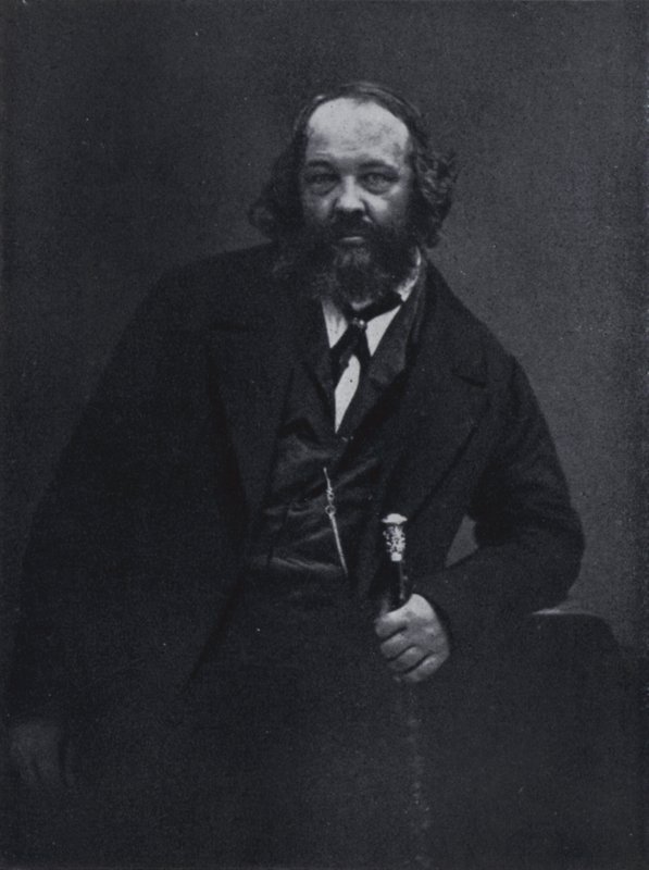 Rewolucjonista Michael Alexandrowitsch Bakunin autorstwa Nadar