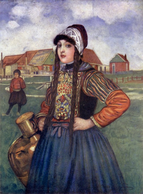 Dziewczyna z Marken autorstwa Nico Jungman