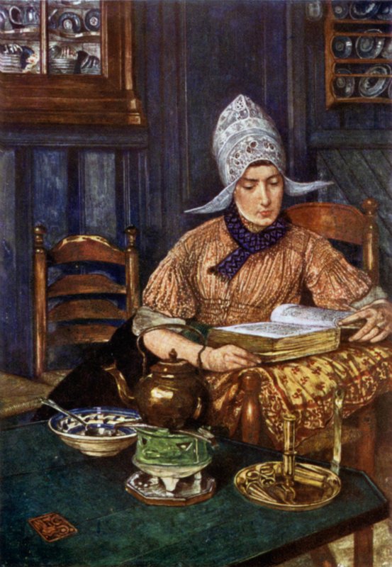 Wnętrze, Volendam autorstwa Nico Jungman