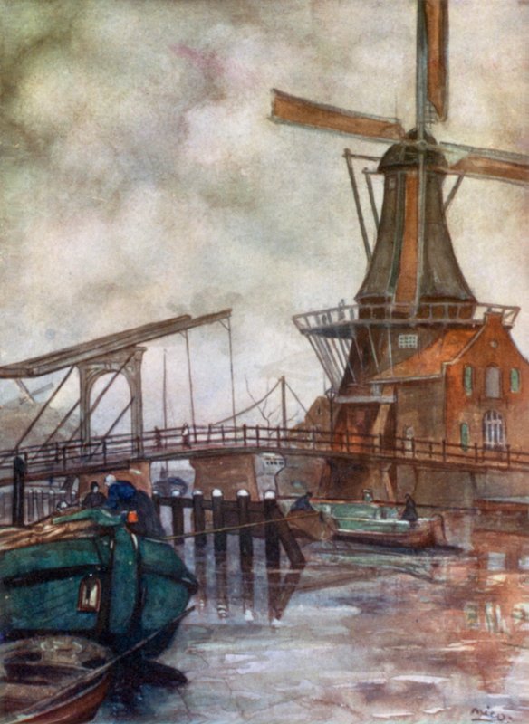 Mill de Adrian, Haarlem autorstwa Nico Jungman