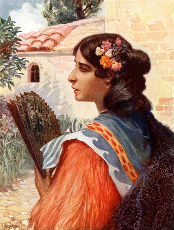 Hiszpanka autorstwa Norman Hardy