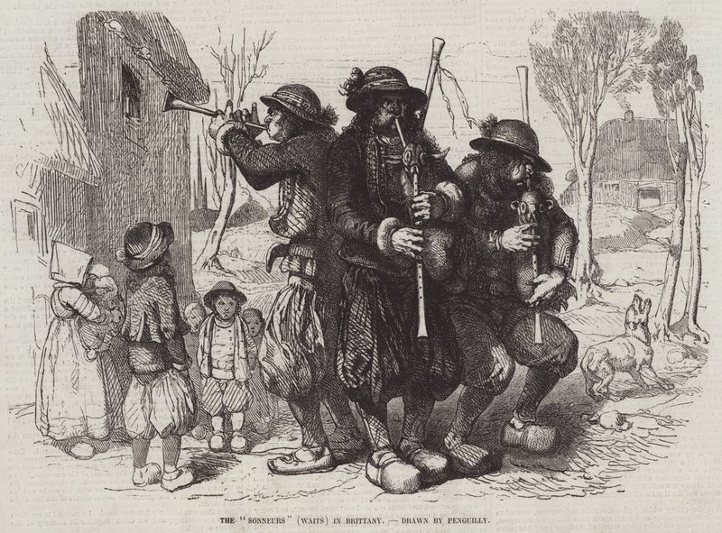 The Sonneurs (Waits) w Bretanii autorstwa Octave Penguilly l