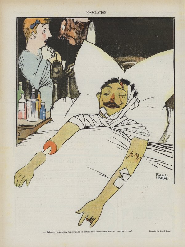 Ilustracja do Le Rire autorstwa Paul Iribe