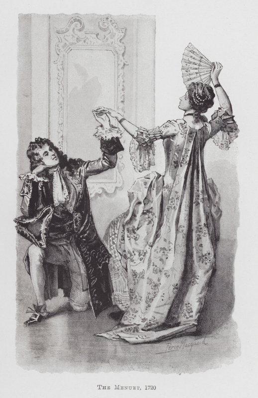 Taniec: Menuet autorstwa Percy Macquoid