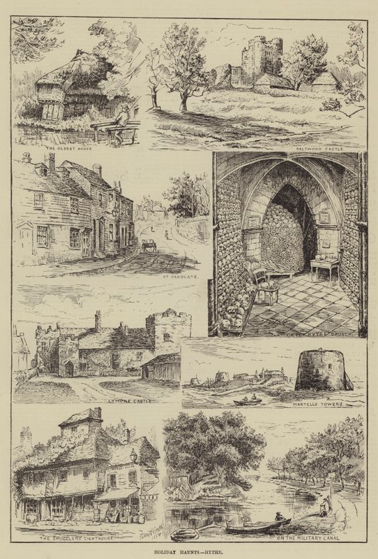 Nawiedzone wakacje, Hythe autorstwa Percy Robert Craft