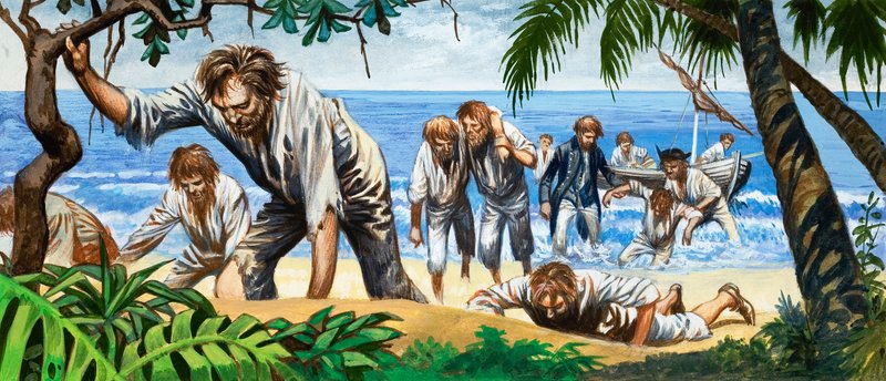 Bunt na Bounty autorstwa Peter Jackson