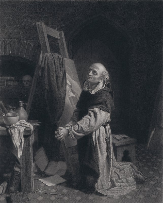 Od Angelico (grawerunek) autorstwa Peter Graham