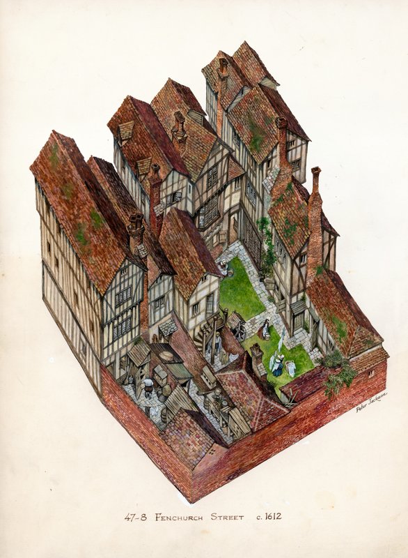 47-48 Fenchurch Street, Londyn autorstwa Peter Jackson