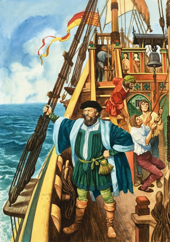 Trzyletnia podróż. Ferdynand Magellan autorstwa Peter Jackson