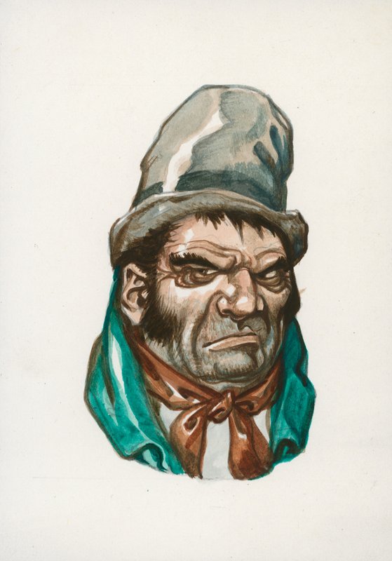 Bill Sikes, Oliver Twist autorstwa Peter Jackson