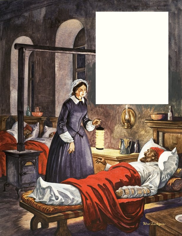 Kiedy byli młodzi: Florence Nightingale autorstwa Peter Jackson