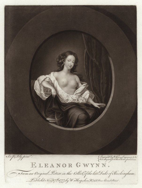 Portret Nell Gwyn autorstwa Peter Lely