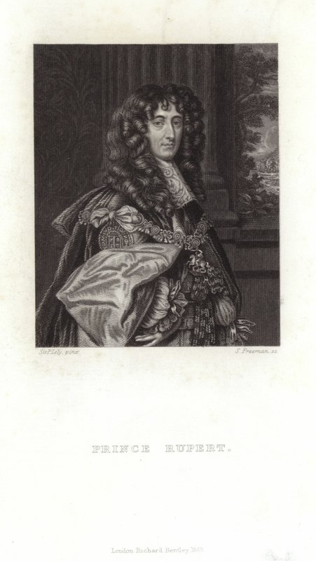 Książę Rupert autorstwa Peter Lely