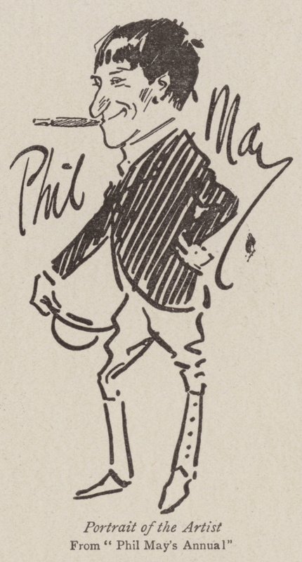 Portret artysty autorstwa Phil May